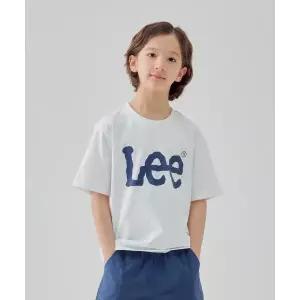 [롯데백화점]리키즈 빅 트위치 스탠다드핏 키즈 반팔 티 네이비 LK2502ST02NA