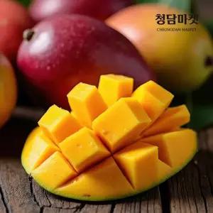 브라질 애플망고 4kg (8-10과)