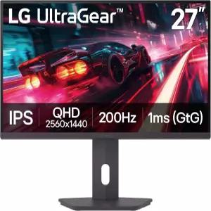 LG 27G610A-B 27인치 울트라기어 QHD(2560 x 1440) IPS 게이밍 모니터 200Hz 1ms AMD 프리싱크 프리미엄