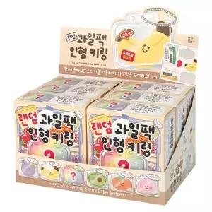 [텐바이텐]6개 조선문방구 랜덤 과일팩 인형 키링 1박스
