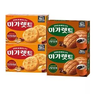 롯데 마가렛트 오리지널 352g+구운모카352gx각2(총4개)