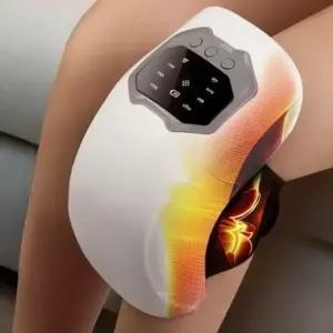 3-in-1 무선 무릎 마사지기 스마트 공기압 및 진동 3D 마사지 어깨 팔꿈치용 휴대용 디자인