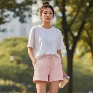숏팬츠 반바지 편안한 데일리 면 홈웨어 꾸안꾸 쫀득 이지 일상 여름