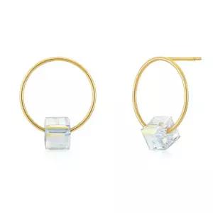 [니지쥬얼리] 14K GOLD 케이티 써클링 이어링