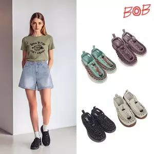 [NS홈쇼핑]BOB 26SS 여성 위빙 플랫폼 샌들[36025183]