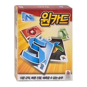 패밀리 게임 가족 학생 보드게임 초등 어린이 커플 원카드 SNM WFP8MIE