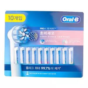 리필모 오랄비 초미세모 전동칫솔용 10개입