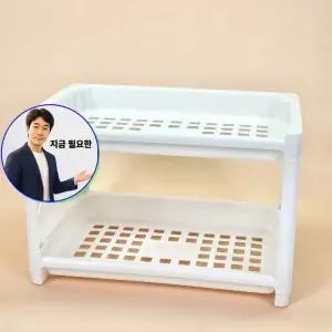 지금 필요한 2단 선반 2단선반장 미니 책상 테이블