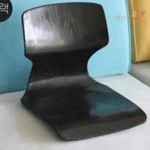 ELIS 좌식의자 블랙 허리받침대