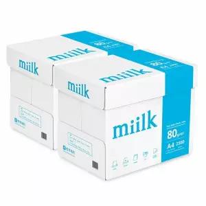 (miilk)밀크 A4용지 80g 2박스(5000매) Miilk