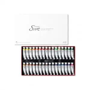 f20 41879 신한 스페셜수채화물감SWC 32색 15ml 전문가용 1개 1개입