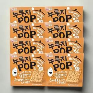 농심 누룽지팝 142g 8개 바삭바사삭 달콤한맛