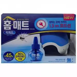 홈매트 모기 훈증기 전기 모기약 퇴치 리퀴드 플러그