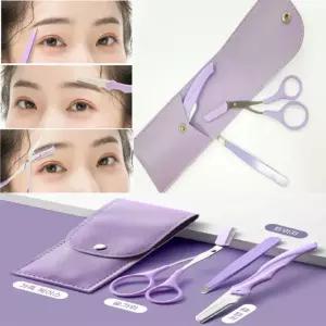 눈썹정리 수정칼 여자 남자 관리 깔끔 정리 3종세트 답례품 선물용 여행용 휴대용