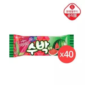 [NS홈쇼핑][etv] [롯데] 수박바 40개 세트[35768767]