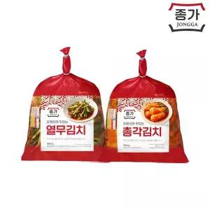 종가 열무김치 900g 1개 + 총각김치 850g