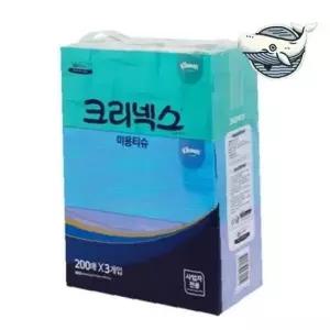 청결한 유칼립투스 미용티슈 200매 부드러운