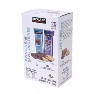 코스트코 커클랜드 시그니춰 프로틴 바 60g x 20ct 다이어트 간식 초콜릿 에너지바 단백질 보충