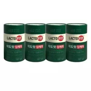 종근당건강 락토핏 당케어 유산균 2g x 60포 x 4통
