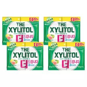 오리온 더자일리톨 리필 122g 4개