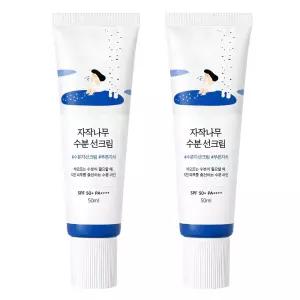 라운드랩 자작나무 수분 선크림 SPF50+ PA++++ 2개 50ml