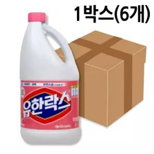유한락스 후로랄 2L 6개 소독용에탄올