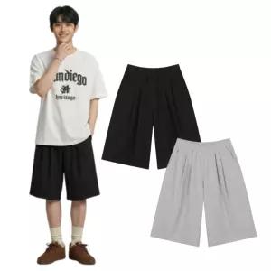 [모다부평]행텐주니어 핀턱 6부 버뮤다 와이드팬츠/14570-037-404-31_BP_BP