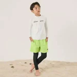 아레나 키즈 A4BB1BS03WHT 플레닛 아동 레저 집업 래쉬가드 세트 A4103 4171193