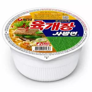 농심육개장사발면86g 24개