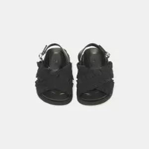 국내 정품 슈콤마보니 Mellow sandal(black) DG2AM26023BLK-N