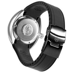 STRAPXPRO(SBX1A) 시계 밴드 20MM 고무 커브드 엔드 다이브 스트랩 교체 세이코 프로스펙스 MM200 / MM200GMT 자동 다이버 SPB187 SPB299 SPB381 등 (블랙 클래스프 포함)