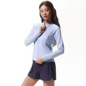 아레나 여성 비치세트 리나 집업 래쉬가드 세트 A6BL1SR21LPL브라캡내장형