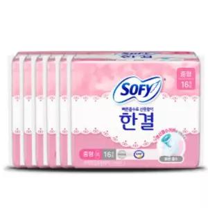 쏘피 바디피트 한결 중형 16P x 6개