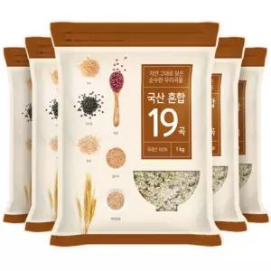국산 혼합 19곡 5kg (1kgx5봉)
