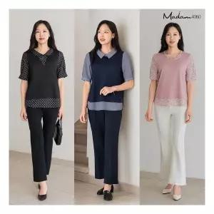 마담4060 썸머 레이어드블라우스3종 1354716