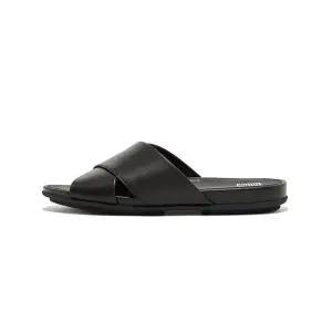 핏플랍(스포츠) Fitflop 핏플랍 그라시에 여성 레더 크로스 슬리퍼 FD8-090 109636