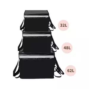 오토바이 배달용 보온 보냉 배달통 62L 바이크 탑박스 배달 가방 리어 백 자전거