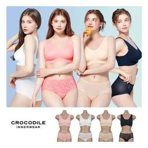 크로커다일 레이스 후크형 감탄브라 4세트 104776