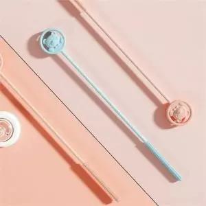[하프클럽/]다용도 실리콘 빨대 솔 세척용 실리콘 빨대 세척솔 주방 텀블러