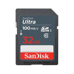 Ultra SDHC 32G C10 100MB/s/울트라 카메라 SD카드 SDUNR 샌디스크 정품 ST1