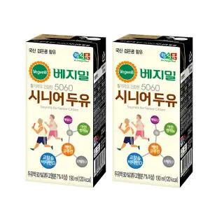 정식품 베지밀 5060 시니어 두유 190mlx32팩