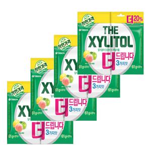 오리온 자일리톨 리필 122g x 4