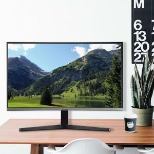 삼성정품-31.5 커브드모니터 눈보호모드 광시야각 게임모드 지원 블루라이트 차단 헤드폰 아웃  HDMI / D-SUB-CCTV모니터-T3