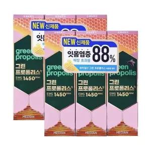 메디안 그린프로폴리스 치약 프레쉬피치 100g 3입 x2