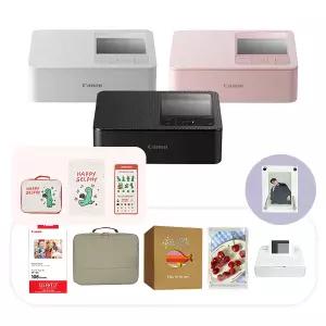 캐논 셀피 CP1500+RP-108+필름+브라운파우치+앨범+액자+한정판 조구만 패키지