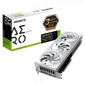 GIGABYTE 지포스 RTX 5070 AERO OC D7 12GB 제이씨현 (엔비디아 컴퓨터 그래픽카드)