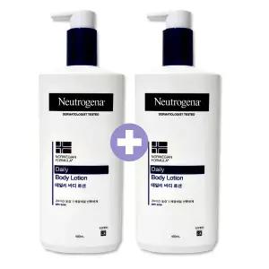 뉴트로지나 데일리 바디로션 플로럴향 450ml x1개+추가1개 (총2개) 대용량