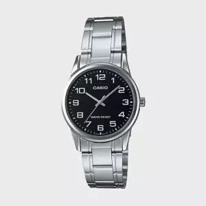 CASIO 카시오 MTP-V001D-1B 남성시계 심플 메탈 손목시계
