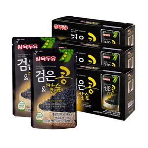 삼육두유 검은콩 칼슘 파우치 60팩 190ml