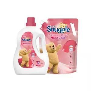 스너글 초고농축 오리지널 섬유유연제 2L + 리필 2.6L + 액상세제300ml